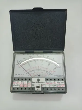 Multimetro ICE Supertester 680R V Serie no test