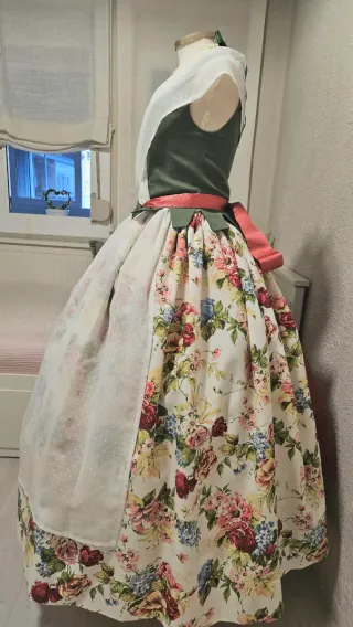 Traje Fallera Huertana Talla 38 Nuevo