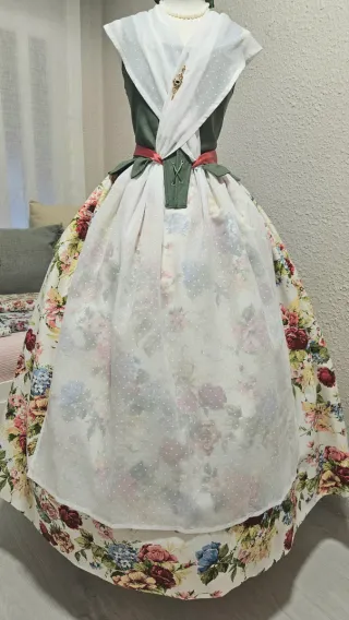 Traje Fallera Huertana Talla 38 Nuevo