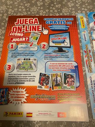 Carátula Adrenalyn XL 2012-13 Liga BBVA