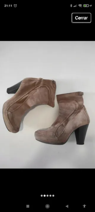 Botines Pons Quintana Taupe