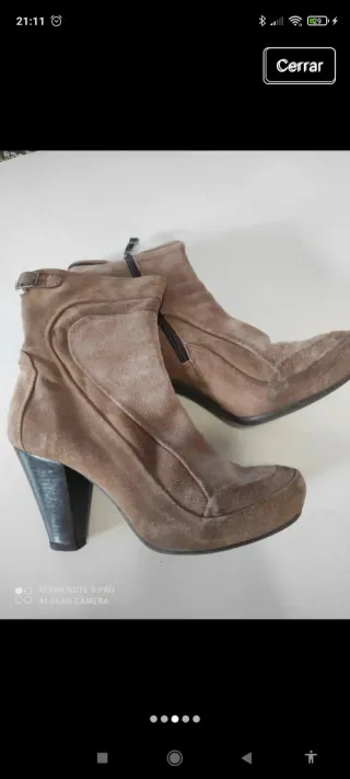 Botines Pons Quintana Taupe