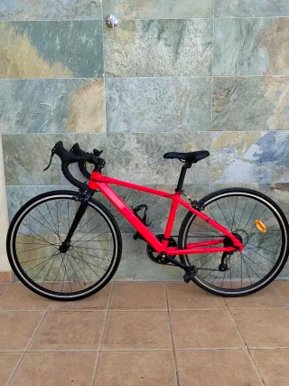 Bicicleta carretera niños Triban RC 100