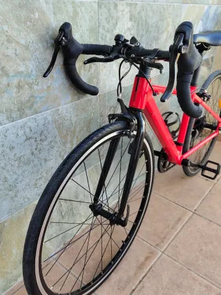 Bicicleta carretera niños Triban RC 100