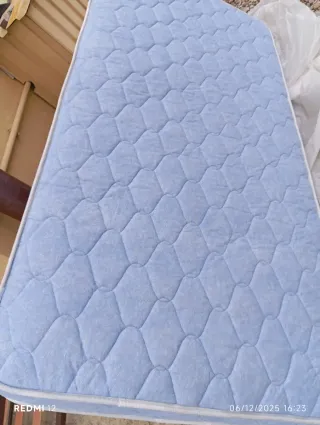 Somier Cama Nido Marrón y Gris