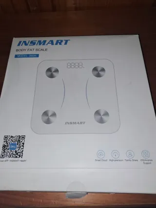 Báscula Inteligente InSmart Bluetooth a estrenar