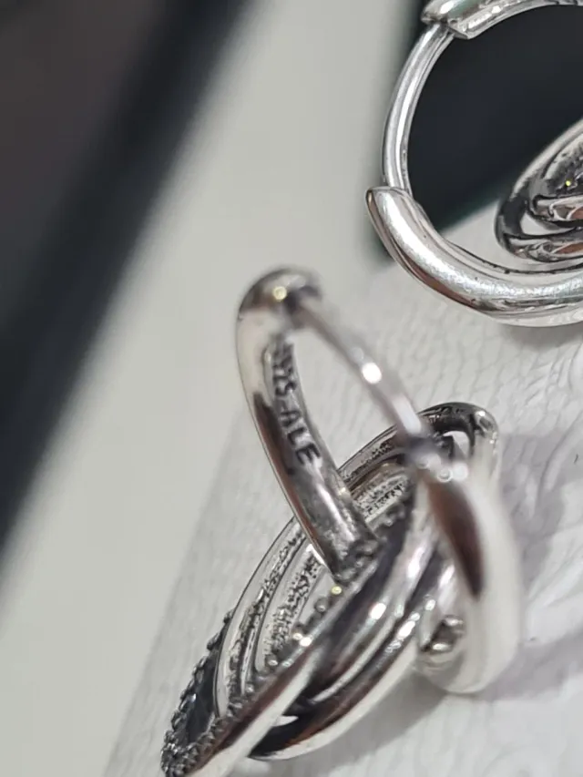 Pendientes Pandora Plata Multicírculos