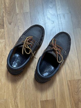 Zapatos náuticos talla 36 en cuero