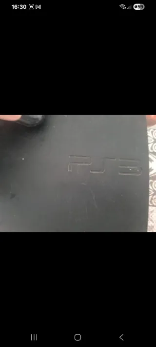 Consola PlayStation 3 Negra