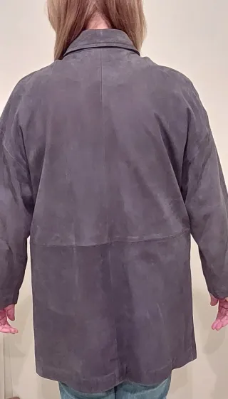 Abrigo azul marino T M/40 como nuevo