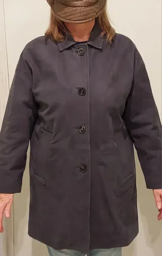 Abrigo azul marino T M/40 como nuevo