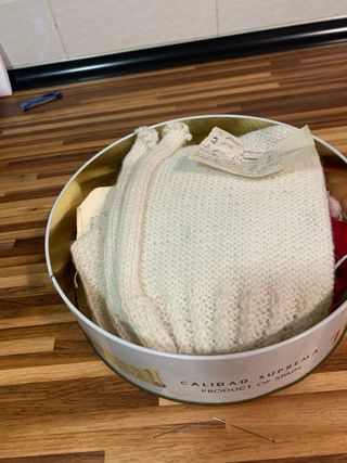 Muestras de tejido a mano