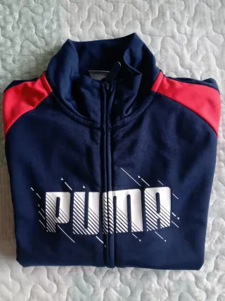 Chándal Puma niño azul y rojo