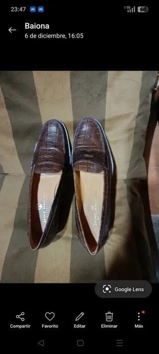 Mocasines Mascaró piel labrada con antifaz