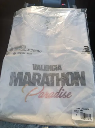 Camiseta Maratón Valencia New Balance Talla S
