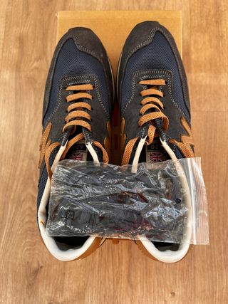 Zapatillas New Balance Azul/Marrón