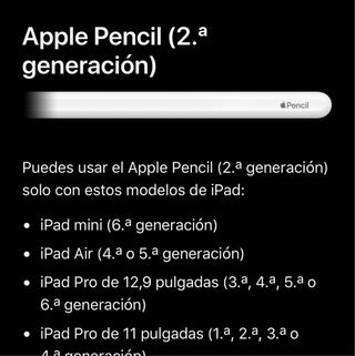 Apple Pencil 2ª gen