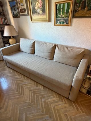Sofá Cama Ikea Friheten Beige