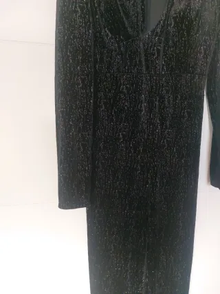 Mono fiesta lentejuelas negro talla S