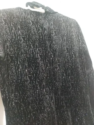 Mono fiesta lentejuelas negro talla S