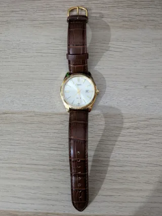 Reloj Casio MTP-1302PGL-9AV Dorado y Marrón