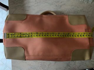 Borsa tote a mano color corallo per donna