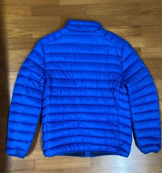 Casaco penas Ângelo Litrico azul tamanho S