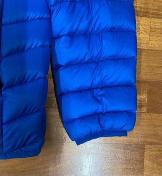 Casaco penas Ângelo Litrico azul tamanho S