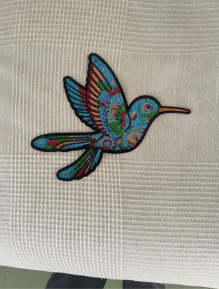 Parche de Colibrí Multicolor
