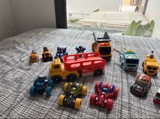 Set di Giocattoli per Bambini: Pista + Macchine