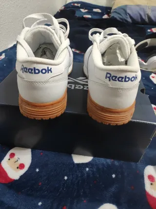 Zapatillas Reebok Exofit Blancas y Marrones