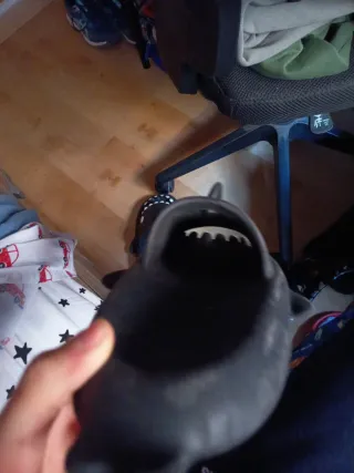 Chanclas Tiburón Negras