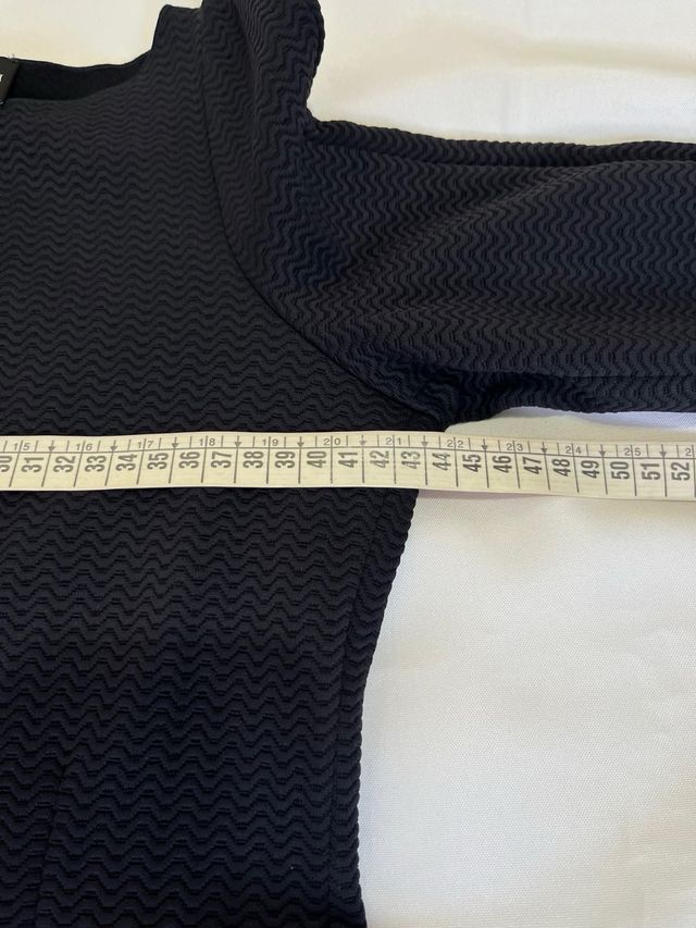 Emporio Armani vestido azul navy 44 Italia