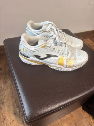 Zapatillas Joma World Padel Tour Doradas