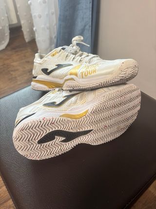 Zapatillas Joma World Padel Tour Doradas