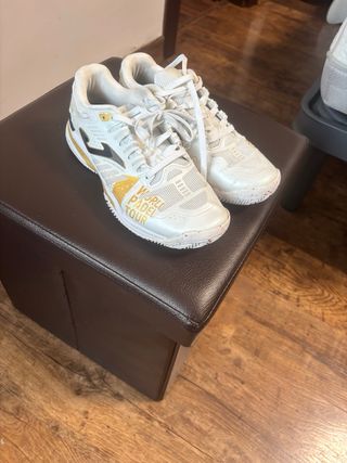 Zapatillas Joma World Padel Tour Doradas