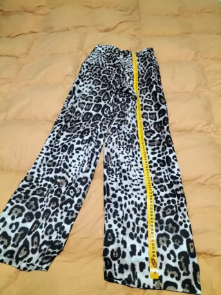 Pantaloni lunghi maculati