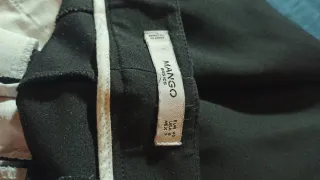 Mango Traje Negro Dos Piezas