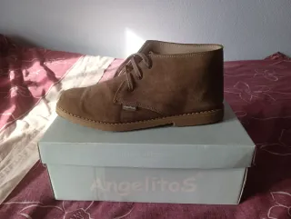 Botas serraje marrón claro Angelitos