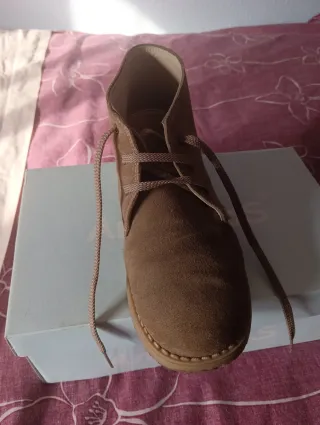 Botas serraje marrón claro Angelitos