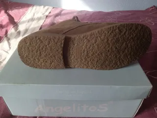 Botas serraje marrón claro Angelitos