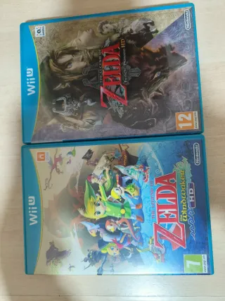 2 Giochi Wii U: Zelda Twilight Princess HD e Wind