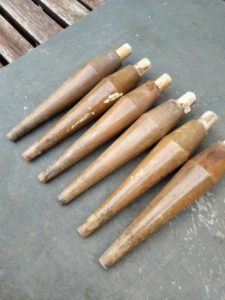 Pata antigua mueble armario madera maciza vintage