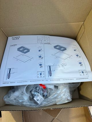 Fregadero cocina acero inoxidable 2 senos