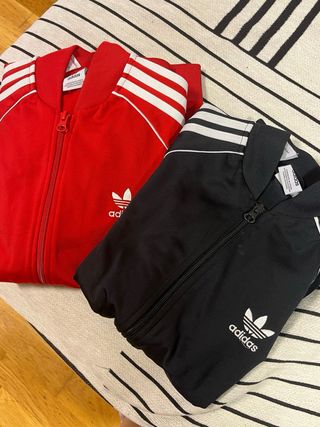 Chaqueta Adidas Roja Original