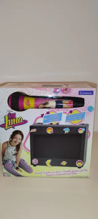 Karaoke Portátil Soy Luna con Micrófono Lexibook