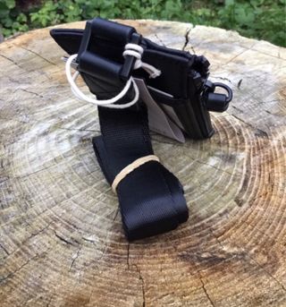 Borsellino Trussardi nero con tracolla