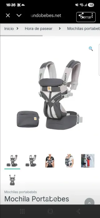 Mochila Portabebés Ergobaby Omni 360