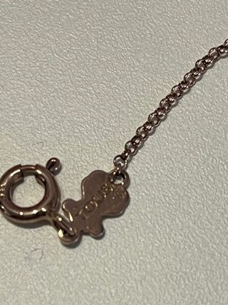 Pulsera Oso Tous espinelas y rubí