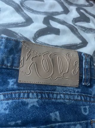 Pantalones Nude Project Azules Estampados